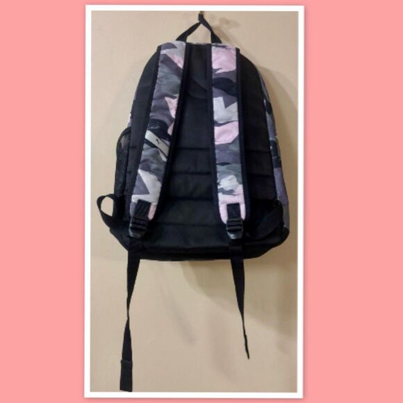 PUMA Pink/Grey Camo Backpack - Picture 3 of 4